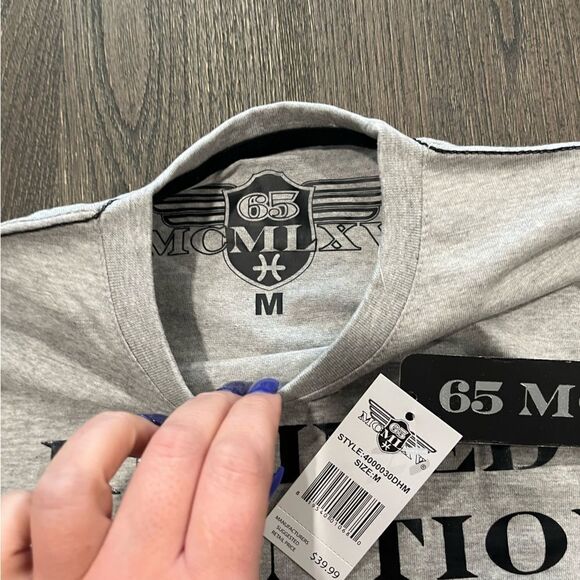 NWT 65 MCMLXV Men's Refined Attention To Detail Graphic T-Shirt Size M - Picture 6 of 8